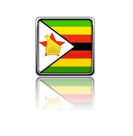 National flag of Zimbabweのイラスト素材