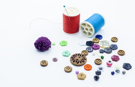 Element for handmade crazy doll.の写真素材