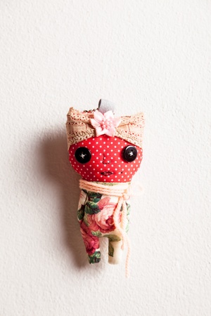 The handicraft of Crazy doll .の写真素材