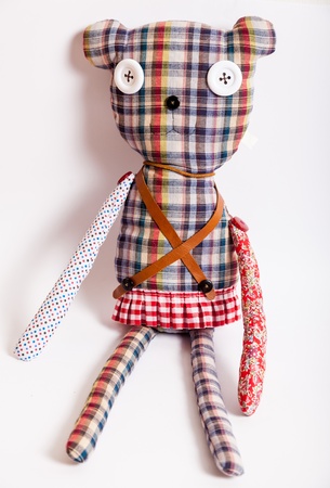 The handicraft of Crazy doll .の写真素材