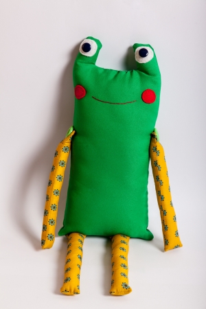 The handicraft of Crazy doll .の写真素材