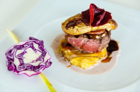 Australian premium fillet tenderloin steak の写真素材