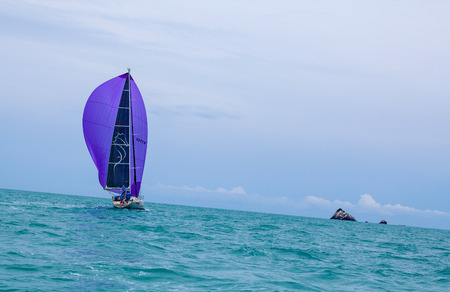 SAMUI REGATTA 2015 THAILAND  MAY 26 : Event at Chaweng beach Koh Samui island Thailand May 26 2015のeditorial素材