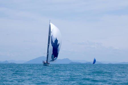 SAMUI REGATTA 2015 THAILAND  MAY 25 : Event at Chaweng beach Koh Samui island Thailand May 25 2015