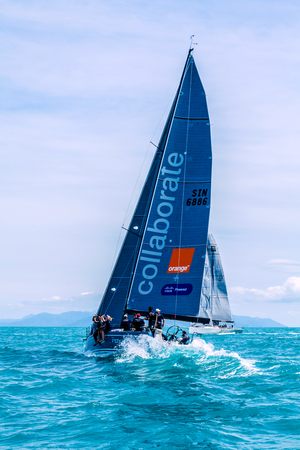 SAMUI REGATTA 2015, THAILAND - MAY 25 : Event at Chaweng beach ,Koh Samui island ,Thailand May 25, 2015のeditorial素材
