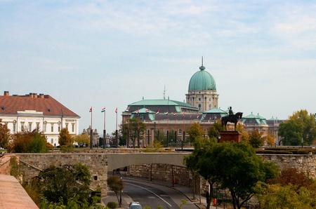 Budapest, Buda Castle の写真素材