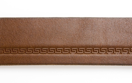 Leather belts の写真素材