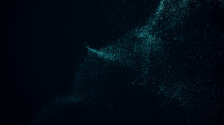 Sparkle glitter, stars and sparkling flow abstract backgroundの写真素材