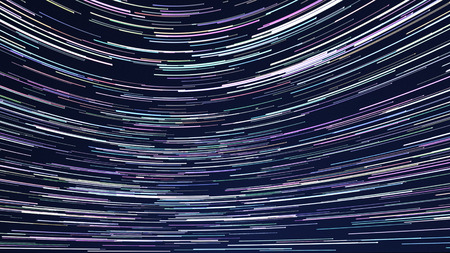 star trail galaxy in stunning night sky