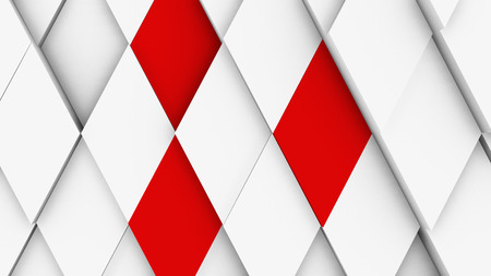 3d illustration, abstract geometric volumetric background for design and webの写真素材