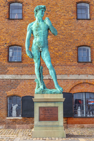 David statue at Art Galleryのeditorial素材