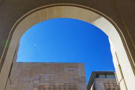 New Parliament Building in Valletta, Maltaの写真素材