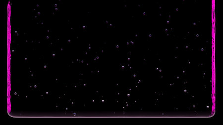 3d render illustration pink jelly lubricant with hearts bubbles flowingの写真素材