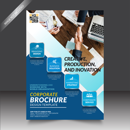 Business Flyerのイラスト素材