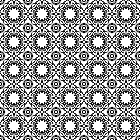 Seamless floral ornament on backgroundのイラスト素材