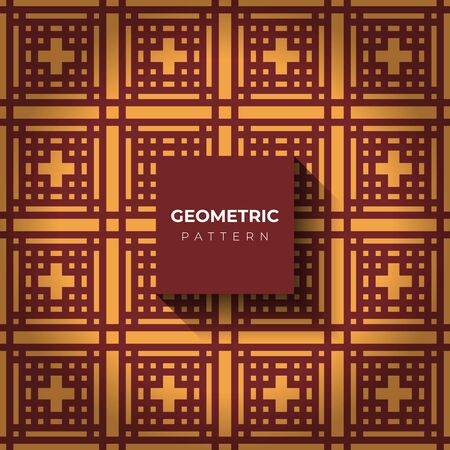 Abstract geometric background with square linesのイラスト素材