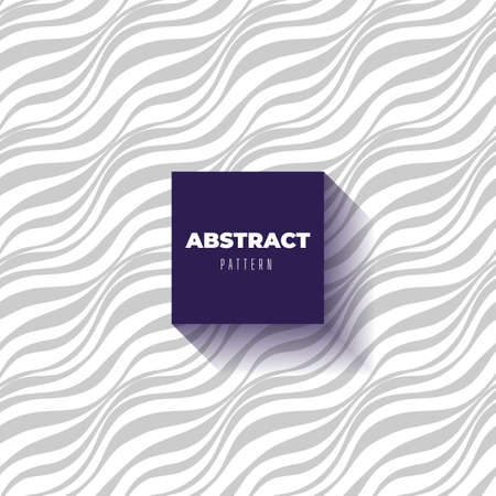 Gray seamless zigzag or wave pattern