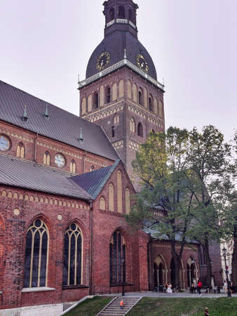 Lutheran cathedral in Riga Latvia
