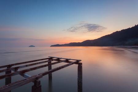 The abandon Jetty. の写真素材