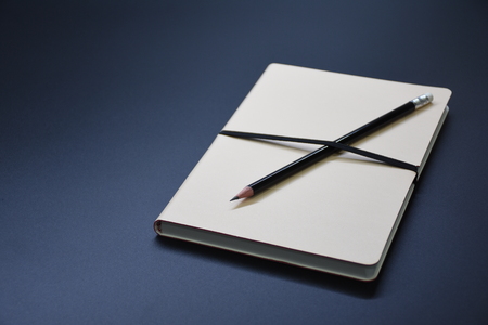 color pencil and note, to do list, reminder.の写真素材
