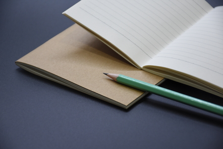 color pencil and note, to do list, reminder.の写真素材