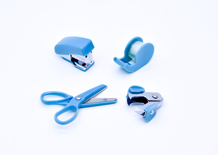 office stationary, stapler, clip,の写真素材