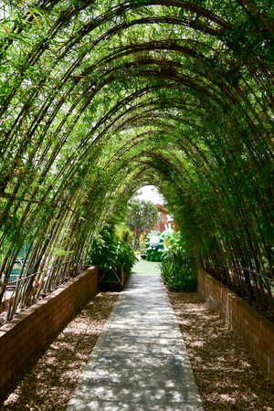 Cha-am, THAILAND - SETEMBER 24, 2017: Miffy zone in the Santorni Park.のeditorial素材