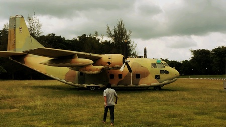 army airplaneの素材