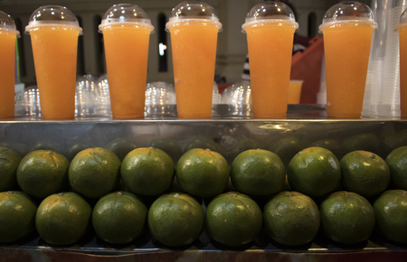 Orange juiceの写真素材