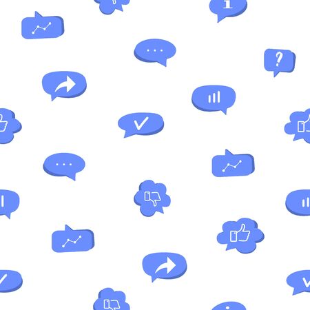 Sticker speech bubbles. Callouts set with different messages on kraft paper background. Vector illustrationのイラスト素材