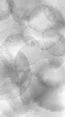 Abstract watercolor grey spots. Decorative background for stories, fabric, banners, cards and invitations. Size 9:16.の写真素材