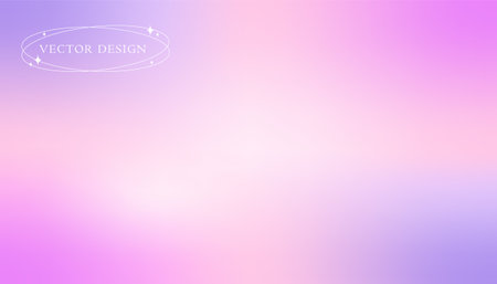 Y2k holographic gradient background. Modern pearlescent vector illustration. Soft blur card. Iridescent aura poster. Pastel minimalist backdrop for social media, business card or website designのイラスト素材
