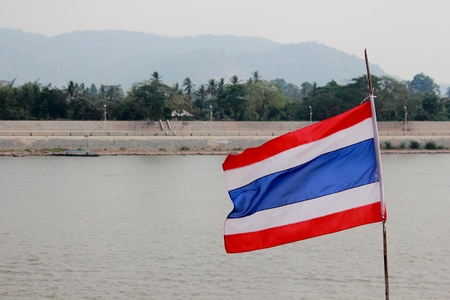 The thai flagの写真素材