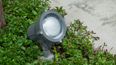 Garden lampの写真素材