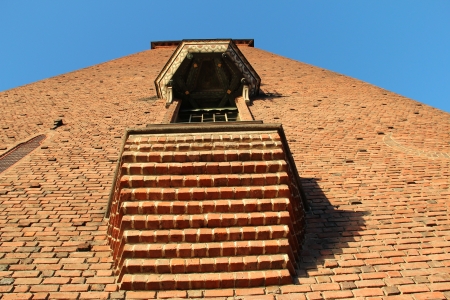 STOCKHOLM, SWEDEN, November 13, 2013 - Detail of Stockholm City Hallのeditorial素材