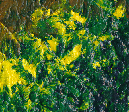 Abstract pattern, closeup of  acrylic paintの写真素材