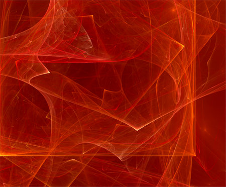 abstract background of bright orange-red lines on a black background, neural network, designの写真素材