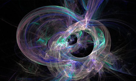 abstract purple blue pattern on black background, design, background