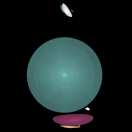 purple blue abstract pattern on black background, wallpaper, designの写真素材