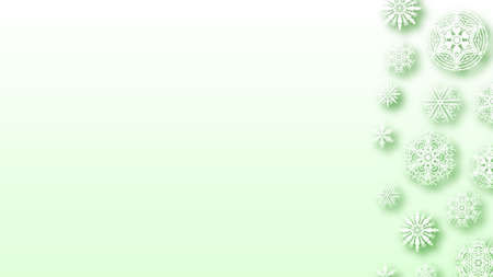 Abstract Background Winter With Snowflakes Shadows Vector Design Style Templateのイラスト素材