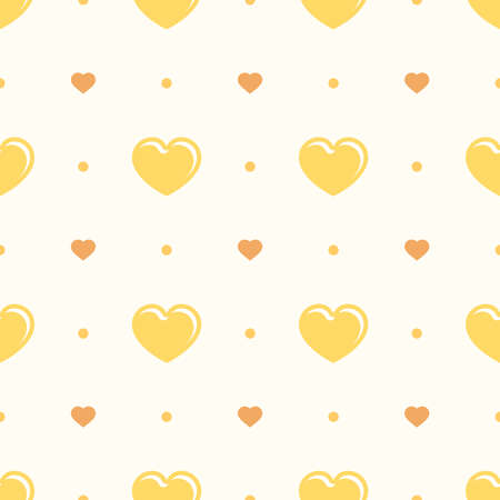 Seamless Pattern Abstract Elements Color Hearts Vector Design Style Background Flag Cartoon 14 Valentine's Day Wedding Birthday Mothers Dayのイラスト素材