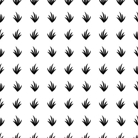 Seamless Pattern Abstract Elements Different Plant Botanic Vector Design Style Background Illustration Texture For Prints Textiles, Clothing, Gift Wrap, Wallpaper, Pastelのイラスト素材