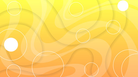 Abstract Colorful Gradient Background With Color Geometric Figures. Different Shapes And White Line Vector Design Styleのイラスト素材