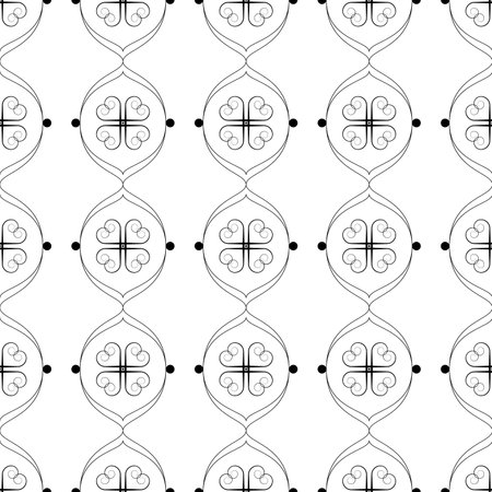 Seamless Pattern Abstract Elements Different Plant Botanic Vector Design Style Background Illustration Texture For Prints Textiles, Clothing, Gift Wrap, Wallpaper, Pastelのイラスト素材