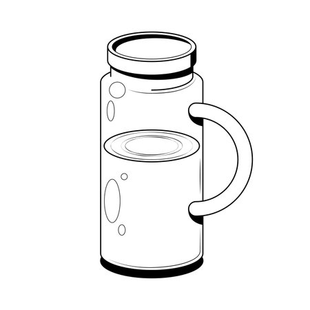 Abstract Doodle Elements Hand Drawn Drink Liquid Beverage Cocktail Alcohol Sketch Vector Design Style Background Illustration For Restaurant Cafe Illustration Iconsのイラスト素材