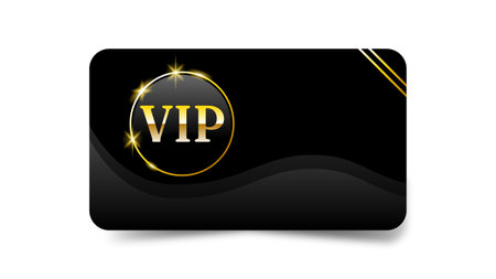 Abstract Dark Gold And Black Vip Card Template Vector Design Style Premium Luxury Template Premium Quality Invintation Posterのイラスト素材