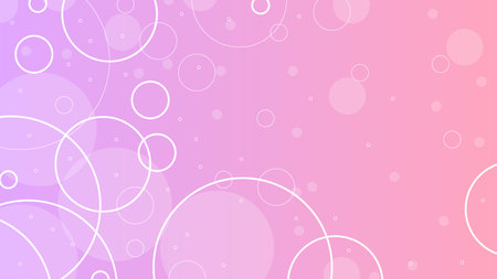 Abstract Colorful Gradient Background With Color Geometric Figures Different Shapes And White Line Vector Design Styleのイラスト素材