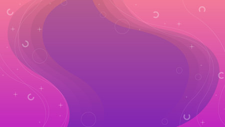 Abstract Colorful Gradient Background With Color Geometric Figures Different Shapes And White Line Vector Design Styleのイラスト素材