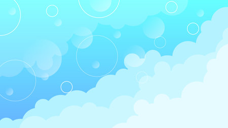 Abstract Colorful Gradient Background With Color Geometric Figures Different Shapes And White Line Vector Design Styleのイラスト素材