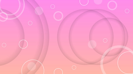 Abstract Colorful Gradient Background With Color Geometric Figures Different Shapes And White Line Vector Design Styleのイラスト素材